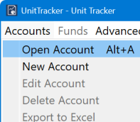 Open Account